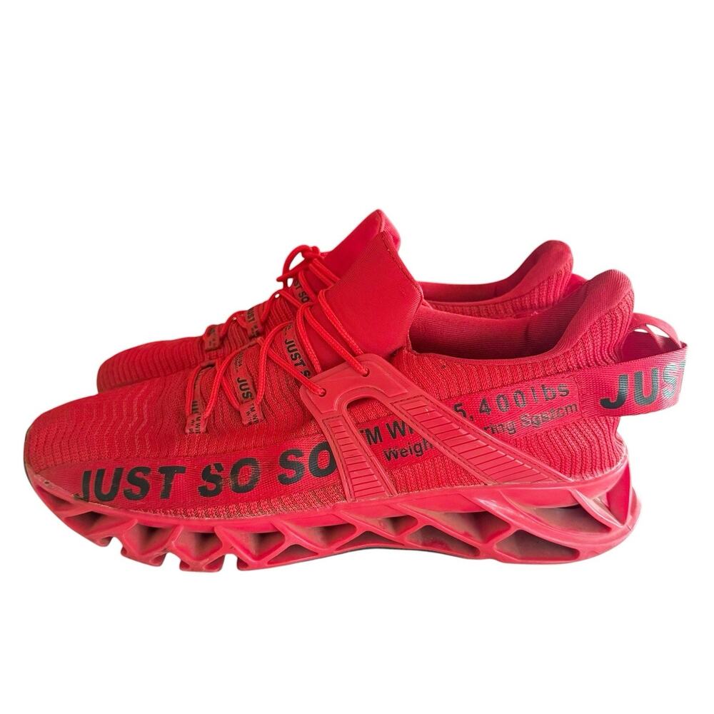 JUST SO SO Sports Running Shoes Athletic Sneakers Tennis Size 47/W14/M13